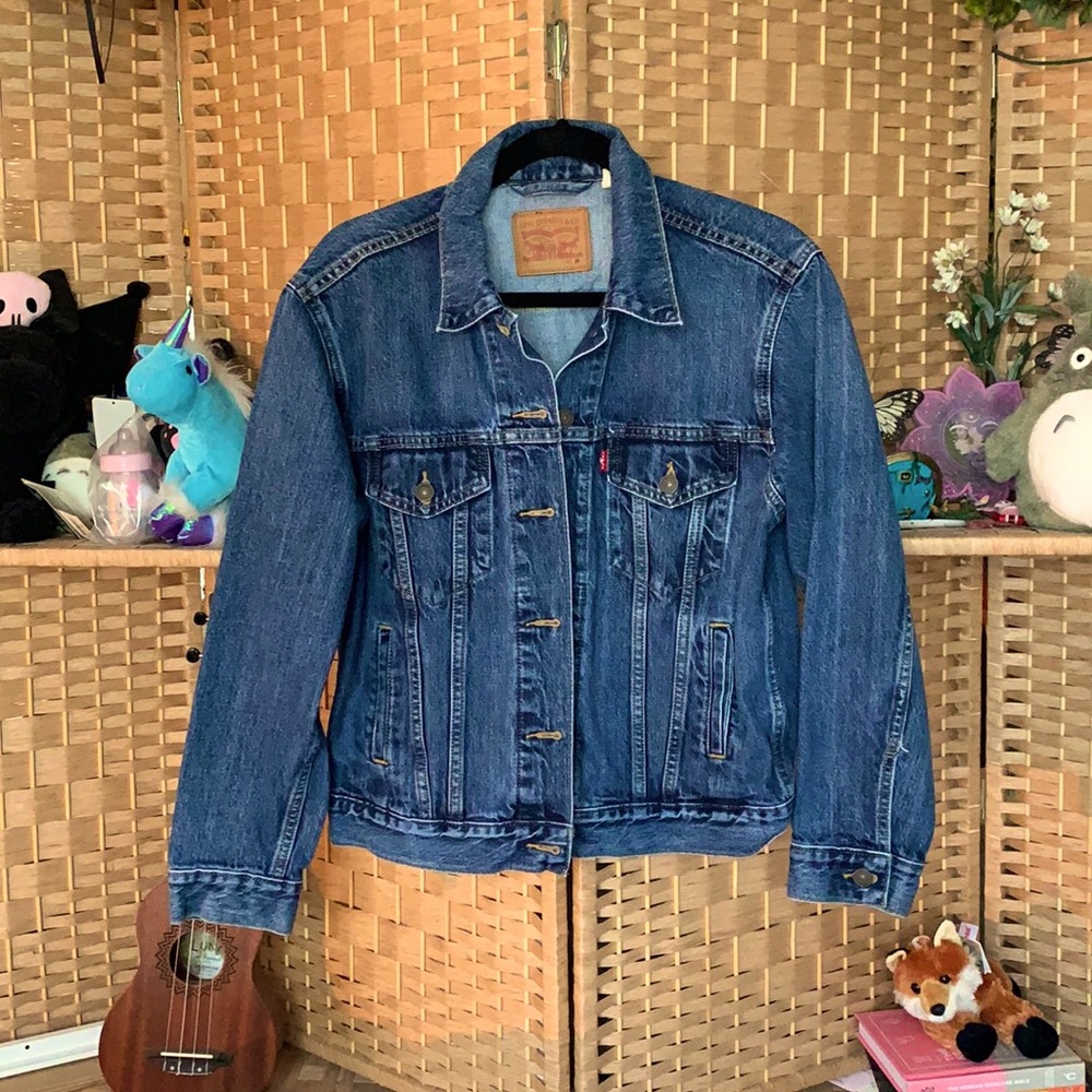 Levi’s Premium Ex-Boyfriend Trucker Jacket 🍂